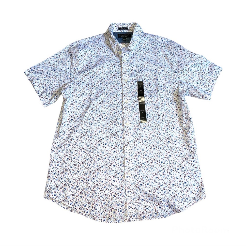 Banana Republic Factory Men’s Floral Button-Down